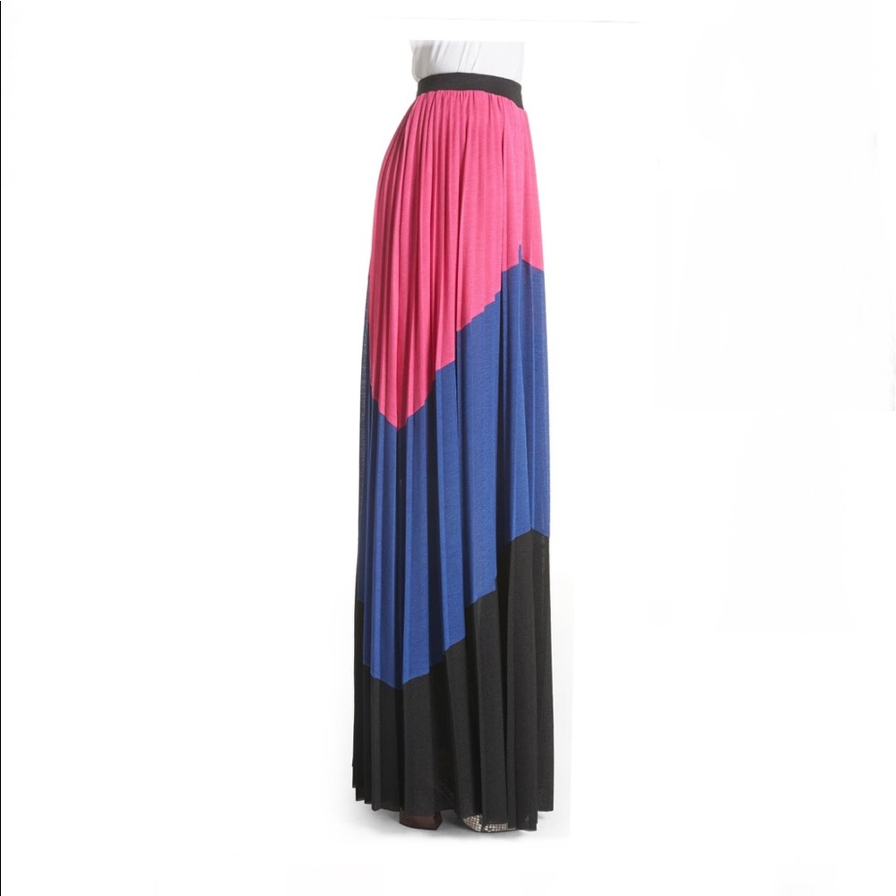 NWOT Tracy Reese Colorblock Maxi Skirt - Size L - Picture 3 of 6